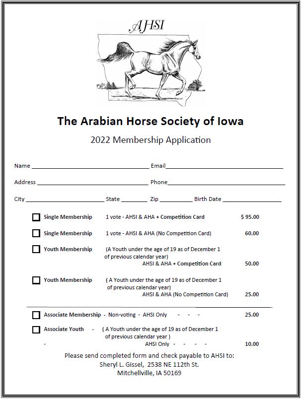 Membership Application 